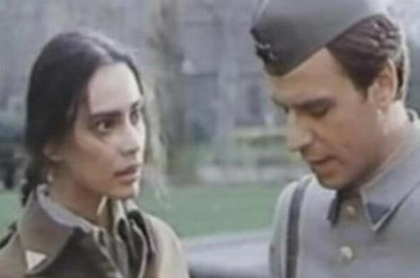 Žarko Laušević i Dragana Mrkić u filmu Oficir s ružom