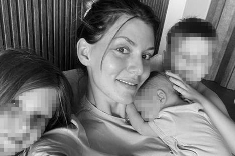 Tamara Dragičević sa troje dece