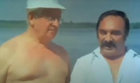 Predrag Tasovac i Danilo Bata Stojković u filmu Varljivo leto '68