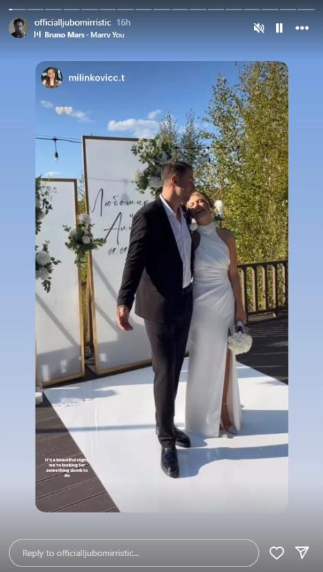 Venčanje Ljubomira Ristića