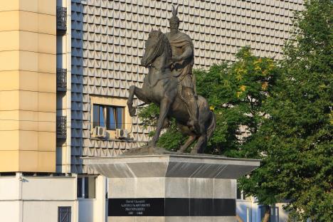 Spomenik Skenderbegu u Prištini na Kosovu i Metohiji