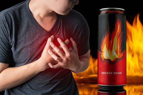 Energetsko pice, srčani napad