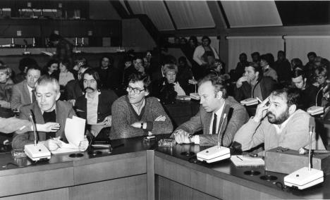 FEST 79 Blagoja Kunevski, Tomislav Kurelec, Mira Boglić, Borislav Anđelić, Milan D. Špiček - foto SC.jpg