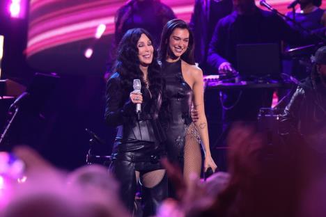 Dua Lipa i Šer na bini