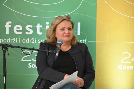 Marija Mitrović_Trag Fondacija_na panelu o rodnoj ravnopravnosti_ESG Festival.JPG