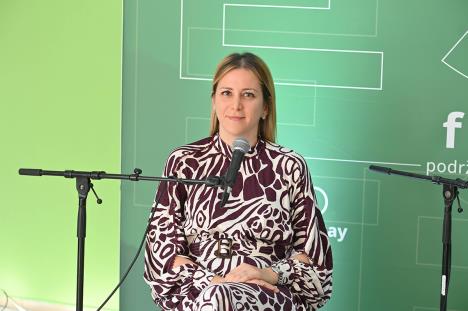 Marija Pavlović_predstavnica Bio4 kampusa na panelu o rodnoj ravnopravnosti_ESG festival.JPG