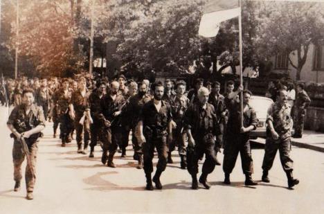 Nevesinjska brigada defile
