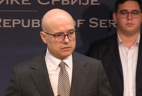  "UNIVERZITETI NISU MESTO ZA POLITIZACIJU" Vučević se obratio javnosti posle sastanka sa predstavnicima SKONUS-a: Tema zahteva je za nas završena
