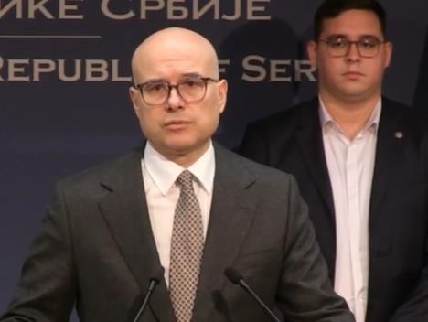  "UNIVERZITETI NISU MESTO ZA POLITIZACIJU" Vučević se obratio javnosti posle sastanka sa predstavnicima SKONUS-a: Tema zahteva je za nas završena