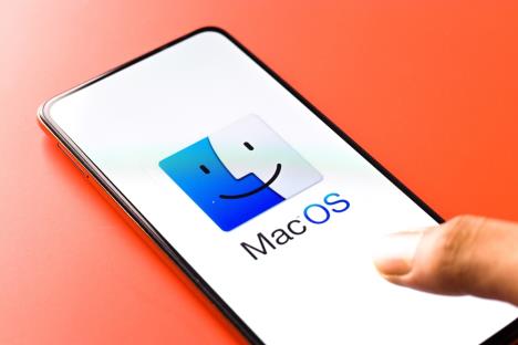 macOS sistem na mobilnom telefonu