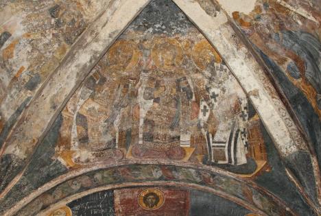 Freska Dragutina i Milutina u Đurđevim Stupovima