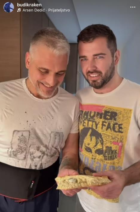 Čeda Jovanović s prijateljem Aleksandrom Kosom.jpg