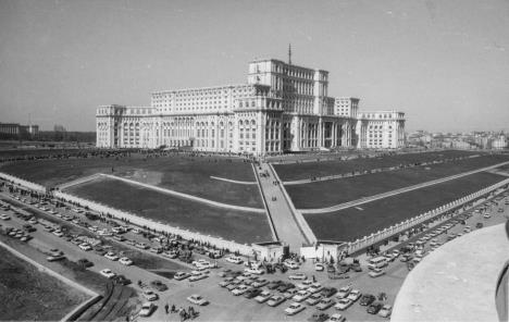 Palata parlamenta u Bukureštu, 1994. godina.