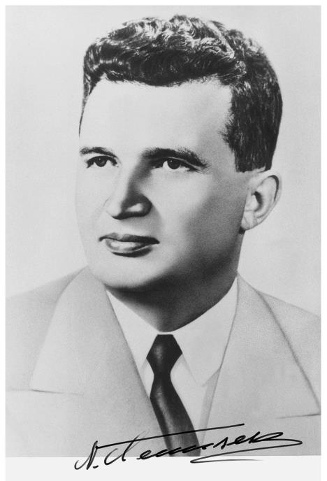Nikolaje Čaušesku, portret nastao 60-ih godina