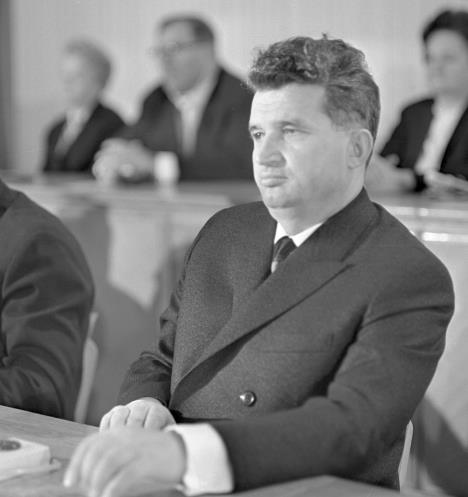 Čaušesku na svečanom sastanku CK Komunističke partije Češke Republike 1968. godine