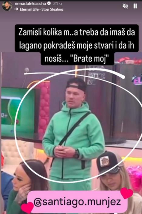 ŠA OPTUŽIO BIVŠEG CIMERA ZA KRAĐU! Besan se odmah oglasio i izneo dokaz: Pokradeš moje stvari i još ih nosiš!