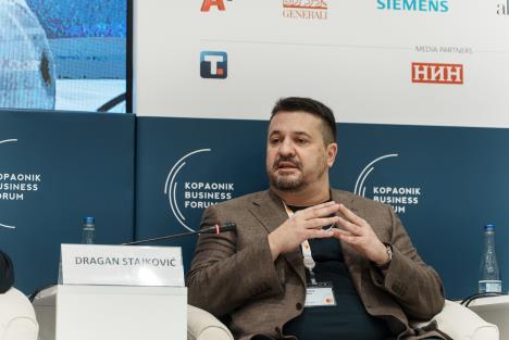 Dragan Stajković na Kopaonik biznis forumu