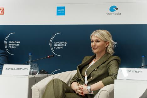 Gorica Stojković na Kopaonik biznis forumu