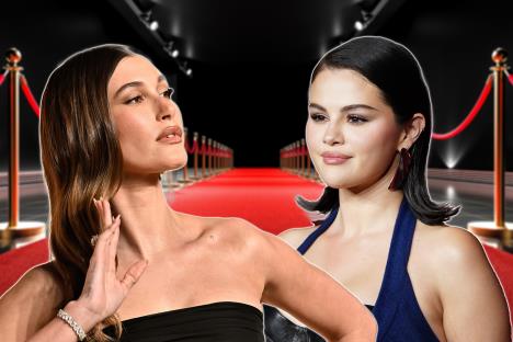 selena gomez i hejli biber