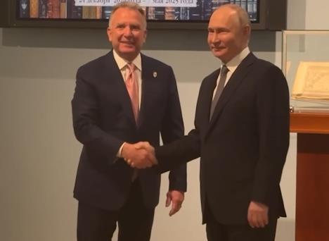 Vladimir Putin i Stiven Vitkof