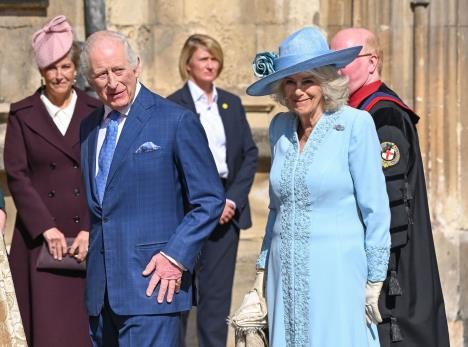 kralj Čarls, kraljica Kamila na Uskršnjoj liturgiji