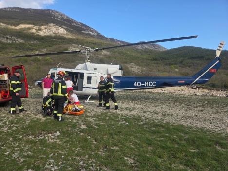 Drama iznad Kotora: Planinara iz Rusije ujela zmija, po njega na nepristupačan teren poslat helikopter