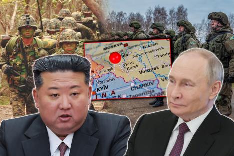 Kim Džong Un Kurska oblast Vladimir Putin