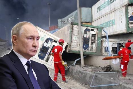 Vladimir Putin i fotografija nesreće u Iranu
