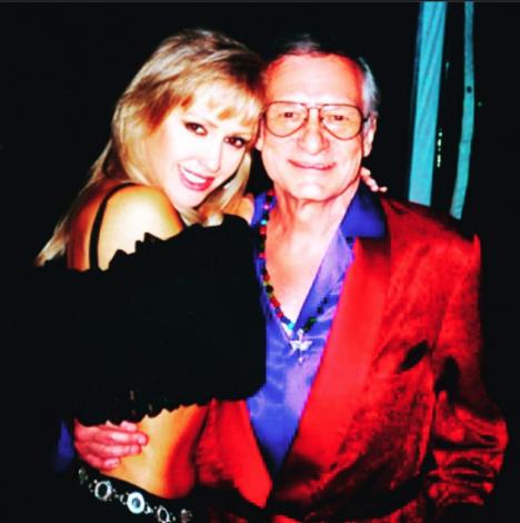 Dijana Niven Bećirović sa Hju Hefnerom