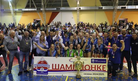 Železničar Lajkovac prvak Srbije u odbojci