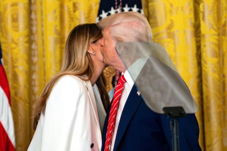 Melanija i Donald Tramp