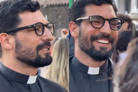 Zgodni sveštenik sa izbora pape postao viralna zvezda na društvenim mrežama