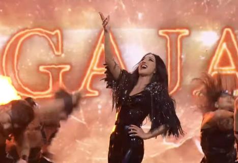 Justina Stečkovska na probi za Evroviziju 2025.