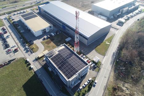 Solarna elektrana na krovu A1 Data centra - Kragujevac.JPG
