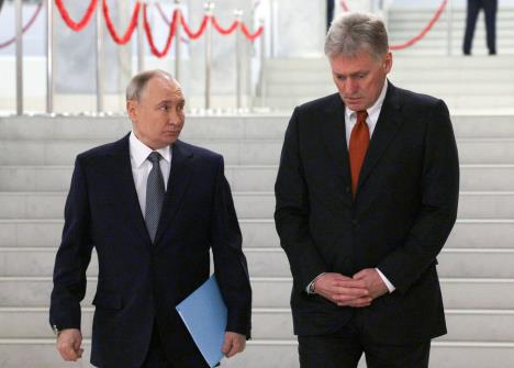 Dimitrij Peskov Vladimir Putin