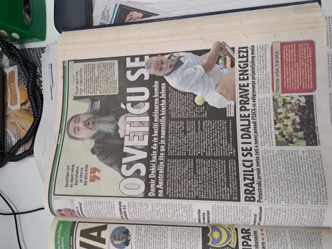 Strana intervjua sa Damirom Dokićem