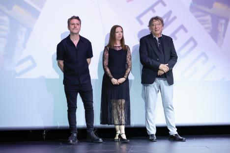 Uroš Tomić, Darja Bajić, Darko Bajić - osnivači Balkanskog festivala filmske režije.jpg