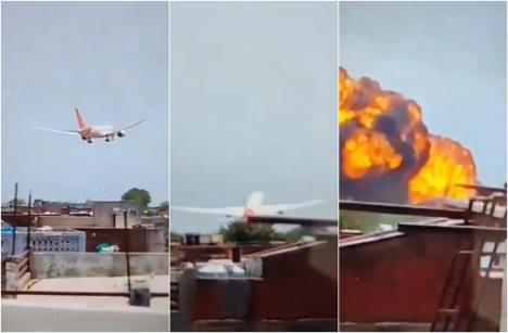 Srušio se avion u Indiji