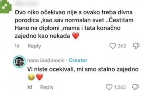 Prvo oglašavanje Hane Ikodinović