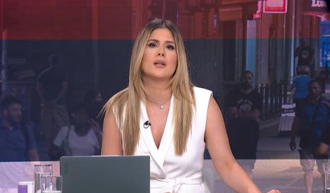 Voditeljka Pulsa Srbije na Kurir televiziji Milica Marković