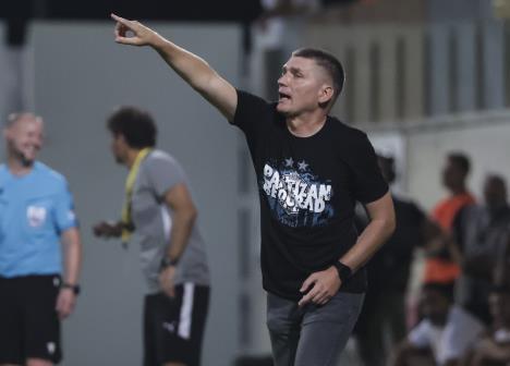 Srđan Blagojević na meču AEK Larnaka - Partizan