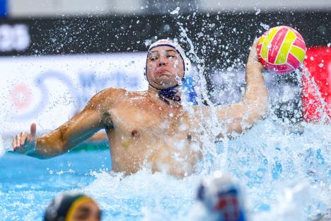 Vaterpolo reprezentacija Srbije Dušan Mandić na meču protiv Južne Afrike