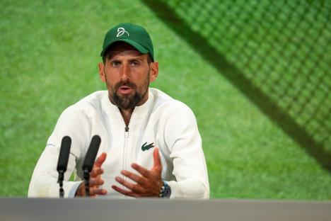 Novak Đoković konferencija Vimbldon 2025