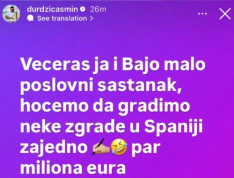 ASMIN DURDŽIĆ I OTAC ANELINOG SADAŠNJEG DEČKA POKREĆU BIZNIS! Luka i Ahmićeva će pobesneti kada ovo saznaju, u igri su milioni evra, ovo su detalji!
