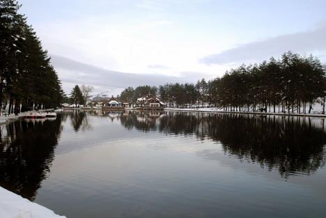 Zlatibor zima sneg jezero