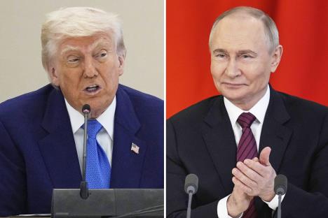 Donald Tramp i Vladimir Putin