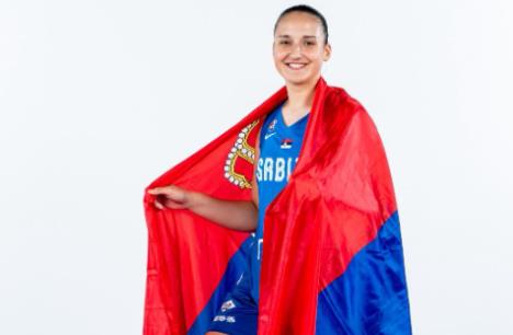 Jana Radmilović u dresu Srbije