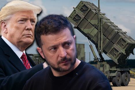 Donald Tramp, Volodimir Zelenski i sistem Patriot