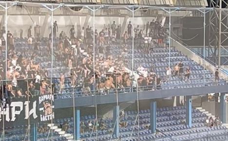Navijači Budućnosti međusobno se tukli na stadionu u Podgorici