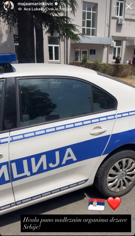 MAJA PRIJAVILA CARA POLICIJI!